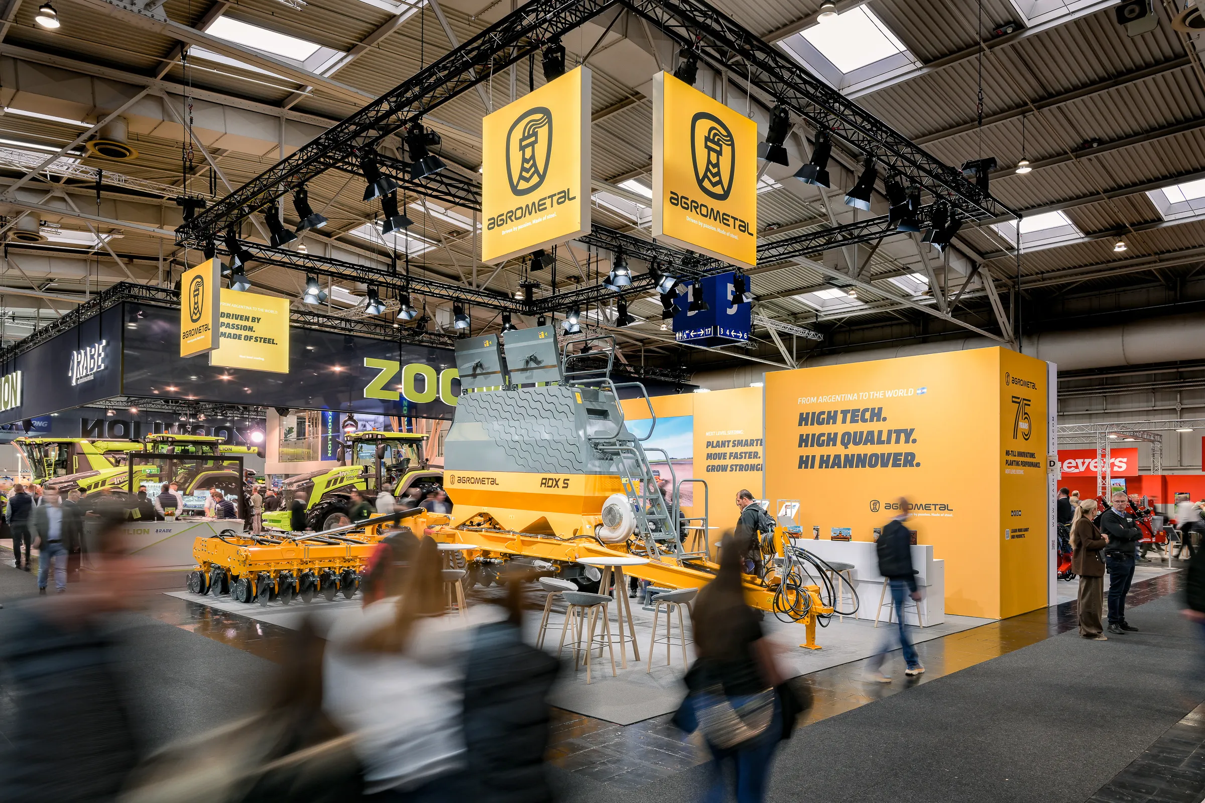 Der Messestand von Agrometal auf der Hannovermesse